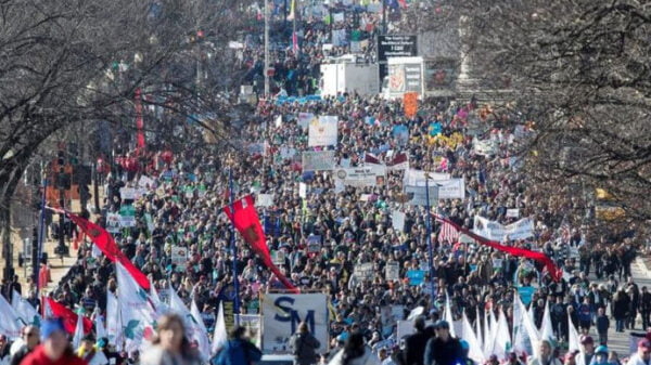 Silencio mediático con la Marcha por la Vida