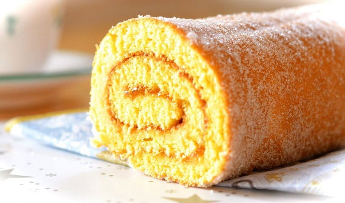 postre inspirado en un Papa