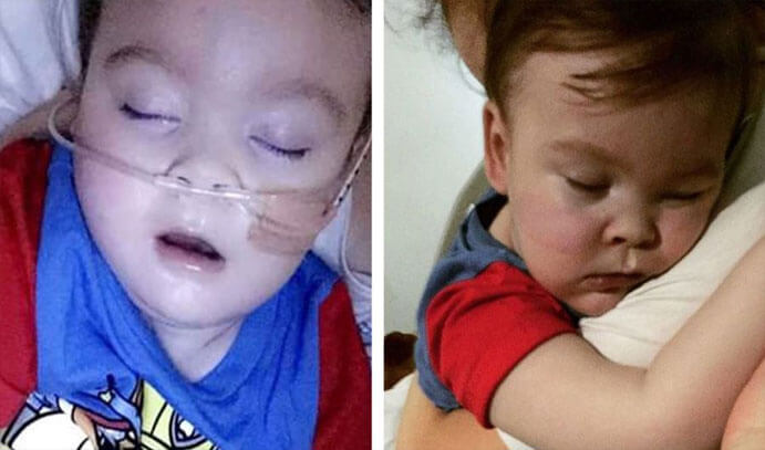 Alfie Evans se aferra a la vida