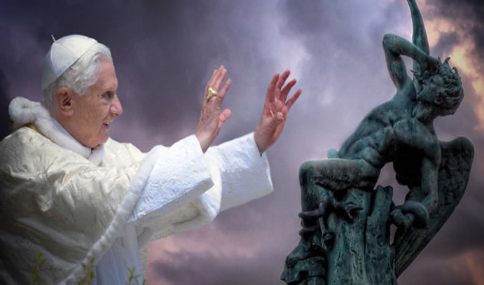 Benedicto XVI derrotó al demonio