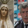 Fernando Santos, entrenador de la selección de Portugal devoto de la Virgen de Fátima