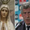 Fernando Santos, entrenador de la selección de Portugal devoto de la Virgen de Fátima