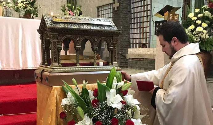 reliquias de Santa Margarita de Alacoque